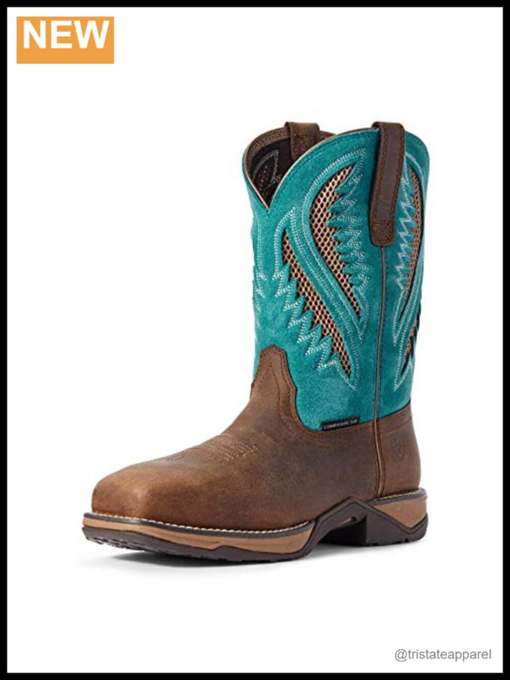 ARIAT Women's Anthem Venttek Round Toe Composite Toe Work Boot